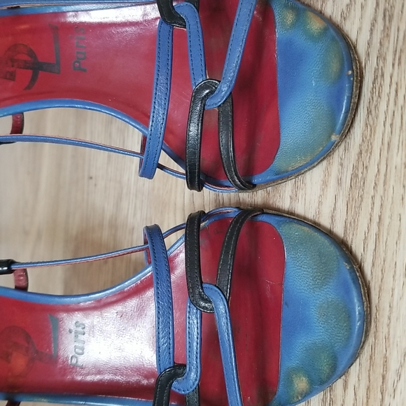 Yves Saint Laurent Vintage Womens Strappy Open Toe Heel - Picture 2 of 15